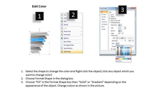 7 Staged Layered Process Flow Diagram Ppt Business Plan Example PowerPoint Slides