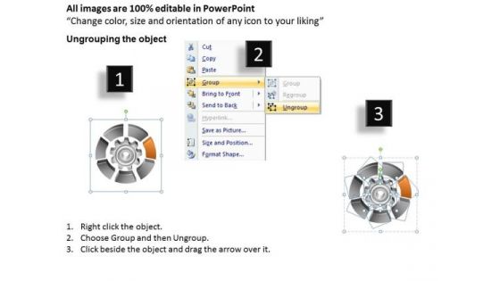 7 Stages Analysis And Implementation Process Business Plan PowerPoint Templates
