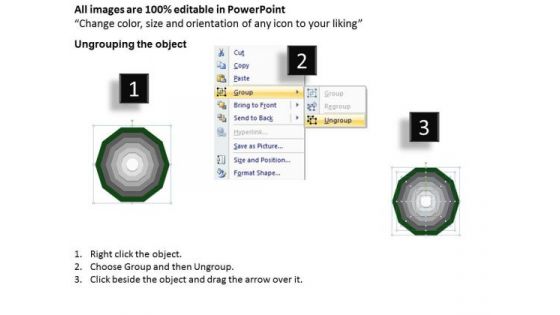 7 Stages Concentric Proces System Ppt Sample Business Plan For PowerPoint Slides