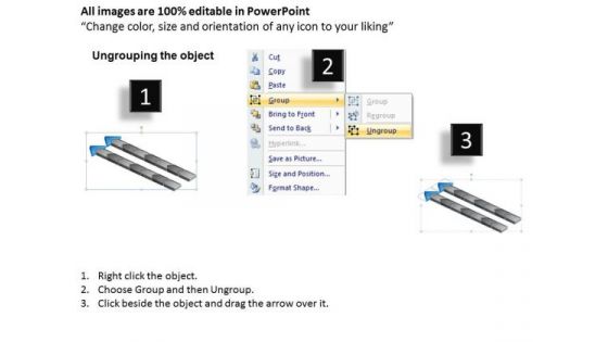 7 Stages Merging Of Arrow Flows Sample Business Plans PowerPoint Slides
