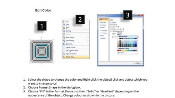 7 Steps Concentric Operational Processes Ppt Linear Flow Rate PowerPoint Slides