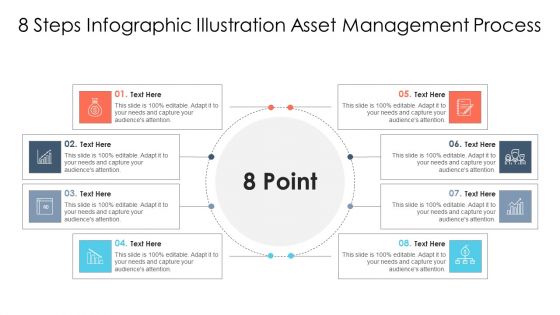 8 Steps Infographic Illustration Asset Management Process Ppt Powerpoint Presentation Gallery Show Pdf