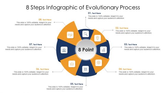 8 Steps Infographic Of Evolutionary Process Ppt Powerpoint Presentation File Introduction Pdf