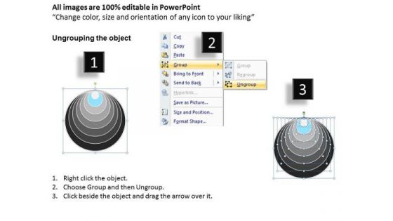 8 Blocks Of Structured Data Business Plan Format Template PowerPoint Templates