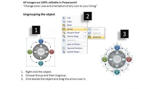 8 Nodes Wheel And Spokes Diagram PowerPoint Templates Ppt Slides
