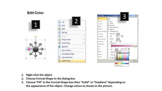 8 Plans For Target Achievement Arrows Ppt Circular Network PowerPoint Slides