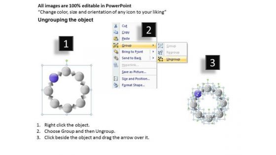 8 Stages Circular Layout Diagram Ppt Example Of Business Plan Outline PowerPoint Templates