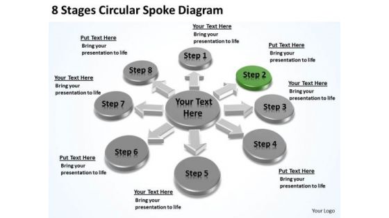 8 Stages Circular Spoke Diagram Small Business Plans Template PowerPoint Templates 8 Stages Circular Spoke Diagram Small Business Plans Template PowerPoint Templates