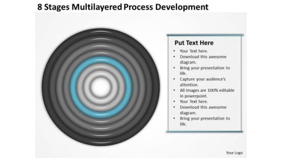 8 Stages Multilayered Process Development Ppt Business Plans Sample PowerPoint Templates