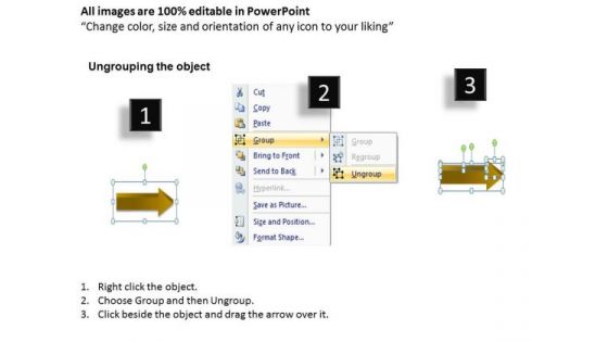 8 Stages Parallel Arrows Multiple Processes Business Proposals Examples PowerPoint Slides