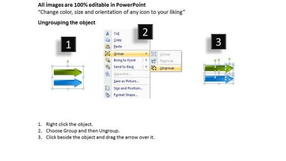 8 Stages Parallel Arrows Multiple Processes How To Present Business Plan PowerPoint Templates
