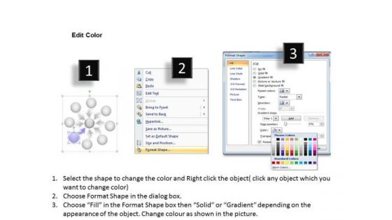 8 Steps Converging Arrows Workflow Diagram Cycle Network PowerPoint Templates