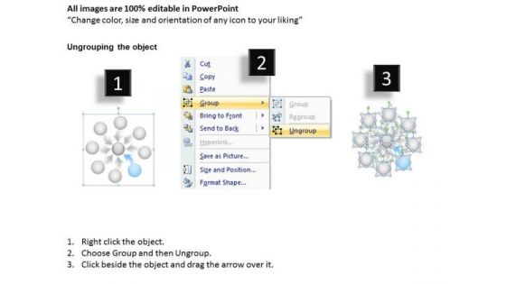 8 Steps Converging Arrows Workflow Diagram Process Software PowerPoint Slides