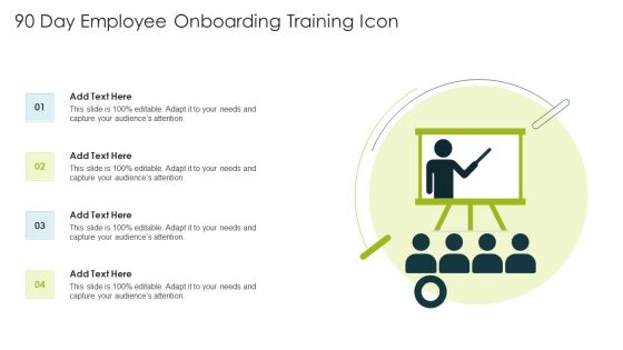 90 Day Employee Onboarding Training Icon Ppt Portfolio Template PDF 90 Day Employee Onboarding Training Icon Ppt Portfolio Template PDF