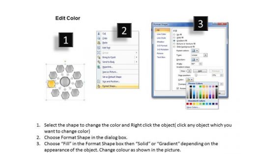 9 Correlated Blocks Of Structured Data Business Financial Planning PowerPoint Templates