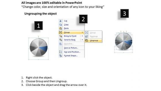 9 Stages Pie Chart Process Diagram Business Plan PowerPoint Slides