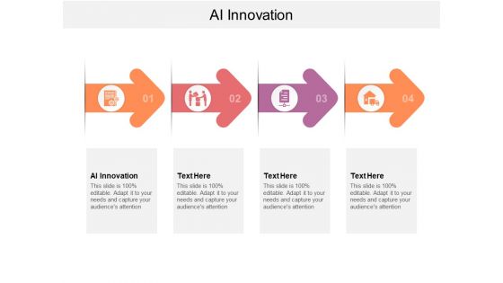 AI Innovation Ppt PowerPoint Presentation Infographics Visual Aids Cpb