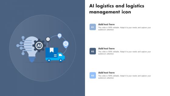 AI Logistics And Logistics Management Icon Topics PDF AI Logistics And Logistics Management Icon Topics PDF