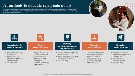 AI Methods To Mitigate Retail Pain Points Clipart PDF AI Methods To Mitigate Retail Pain Points Clipart PDF
