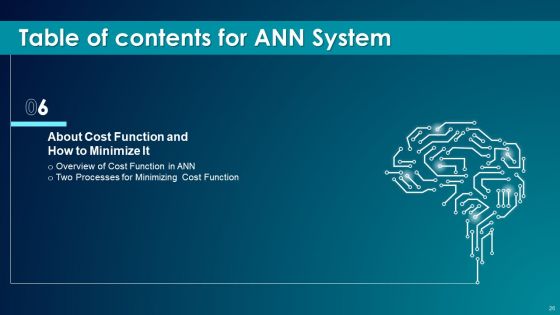 ANN System Ppt PowerPoint Presentation Complete With Slides