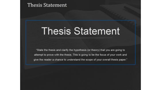 A Modest Proposal Analysis Thesis Ppt PowerPoint Presentation Complete Deck With Slides