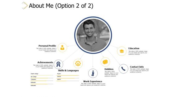 About Me Achievements Ppt PowerPoint Presentation Portfolio Samples