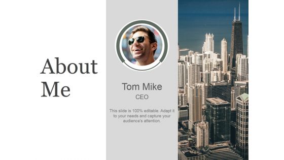 About Me Ppt PowerPoint Presentation Clipart