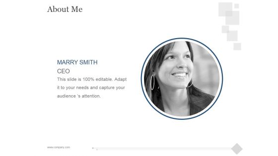 About Me Ppt PowerPoint Presentation Tips