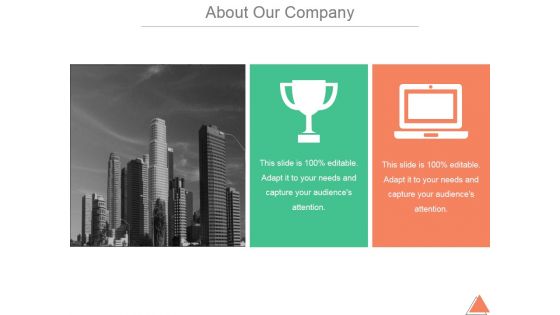 About Our Company Template 2 Ppt PowerPoint Presentation Files