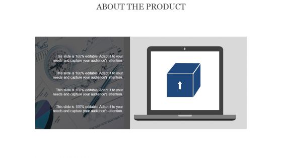 About The Product Ppt PowerPoint Presentation Professional Rules