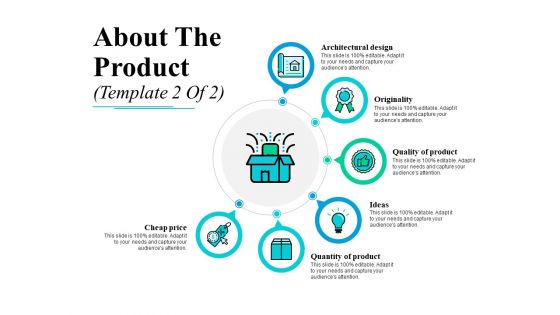 About The Product Template 2 Ppt PowerPoint Presentation Visual Aids Infographics
