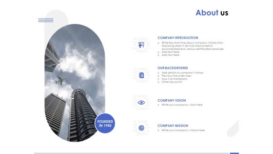 About Us Company Mission Ppt PowerPoint Presentation File Sample