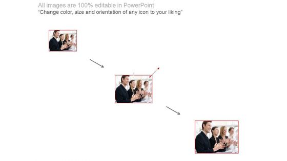 About Us Design With Social Media Links Powerpoint Slides
