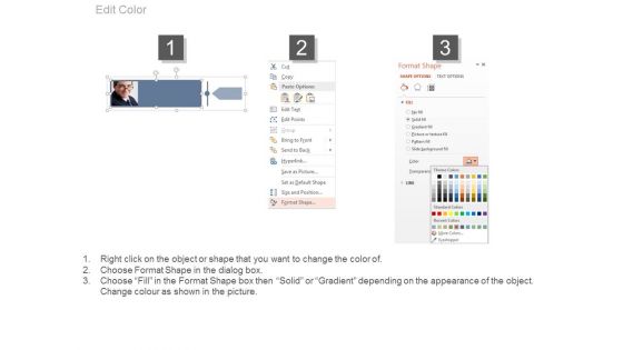 About Us Page With Team Profiles Tags Powerpoint Slides