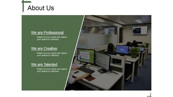 About Us Ppt PowerPoint Presentation Example 2015