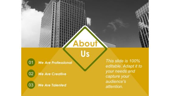 About Us Ppt PowerPoint Presentation Gallery Show