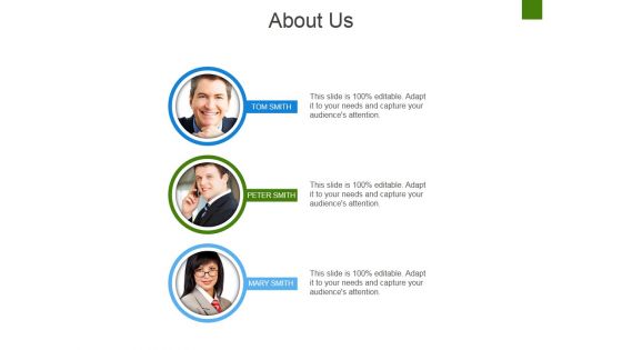 About Us Ppt PowerPoint Presentation Slides Background Designs