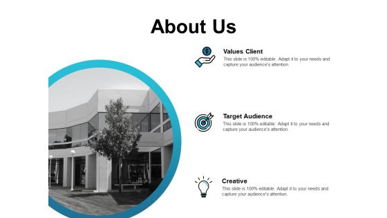 About Us Target Audience Ppt PowerPoint Presentation Diagrams