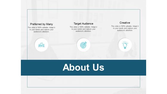About Us Target Audience Ppt PowerPoint Presentation Summary Graphic Tips
