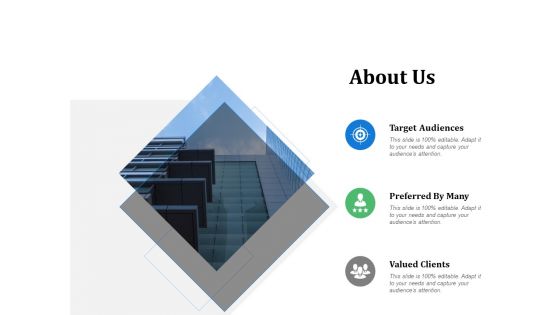About Us Target Audiences Ppt PowerPoint Presentation Portfolio Backgrounds