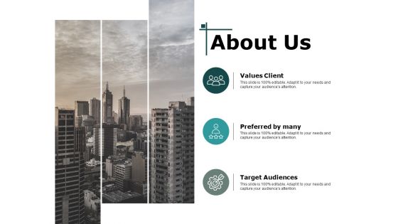 About Us Target Audiences Ppt PowerPoint Presentation Slides Tips