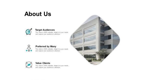 About Us Target Audiences Ppt PowerPoint Presentation Summary Graphics Design