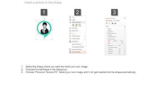 About Us Team Profile With Social Media Links Powerpoint Slides