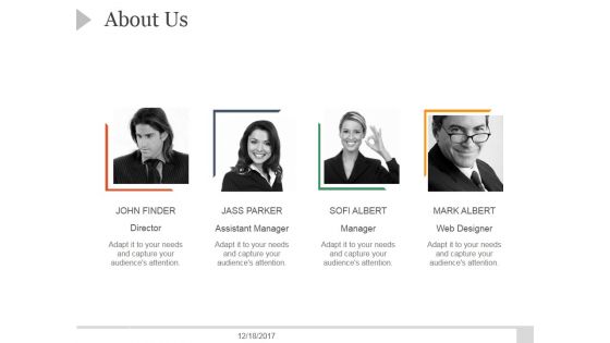 About Us Template 1 Ppt PowerPoint Presentation Good