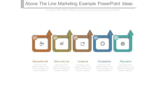 Above The Line Marketing Example Powerpoint Ideas
