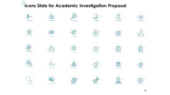 Academic Investigation Proposal Ppt PowerPoint Presentation Complete Deck With Slides