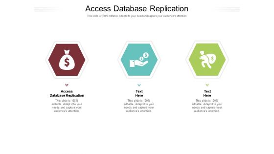 Access Database Replication Ppt PowerPoint Presentation Inspiration Show Cpb Pdf