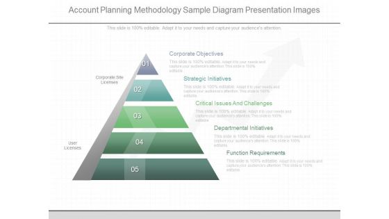 Account Planning Methodology Sample Diagram Presentation Images