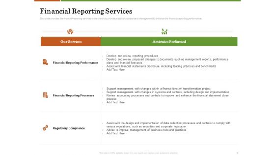 Accounting Advisory Services For Organization Ppt PowerPoint Presentation Complete Deck With Slides