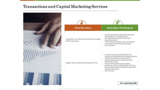 Accounting Advisory Services For Organization Ppt PowerPoint Presentation Complete Deck With Slides